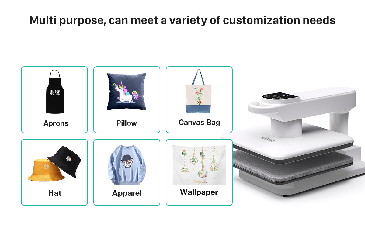 15"x15" Commercial Smart Auto Heat Press | Single Station