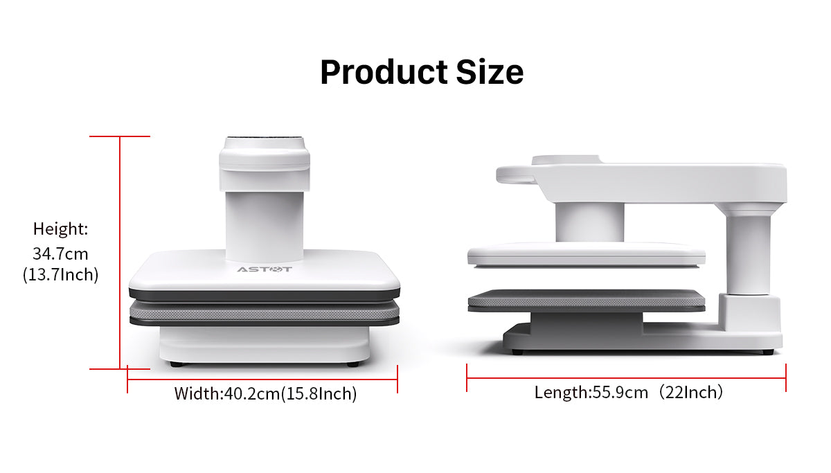 15"x15" Commercial Smart Auto Heat Press | Single Station