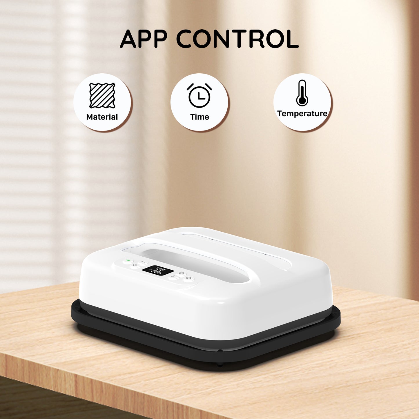 Hestia Tech HP5 12" x 10" Professional Portable Heat Press Machine for T-Shirts & Sublimation - 110V/220V Wholesale