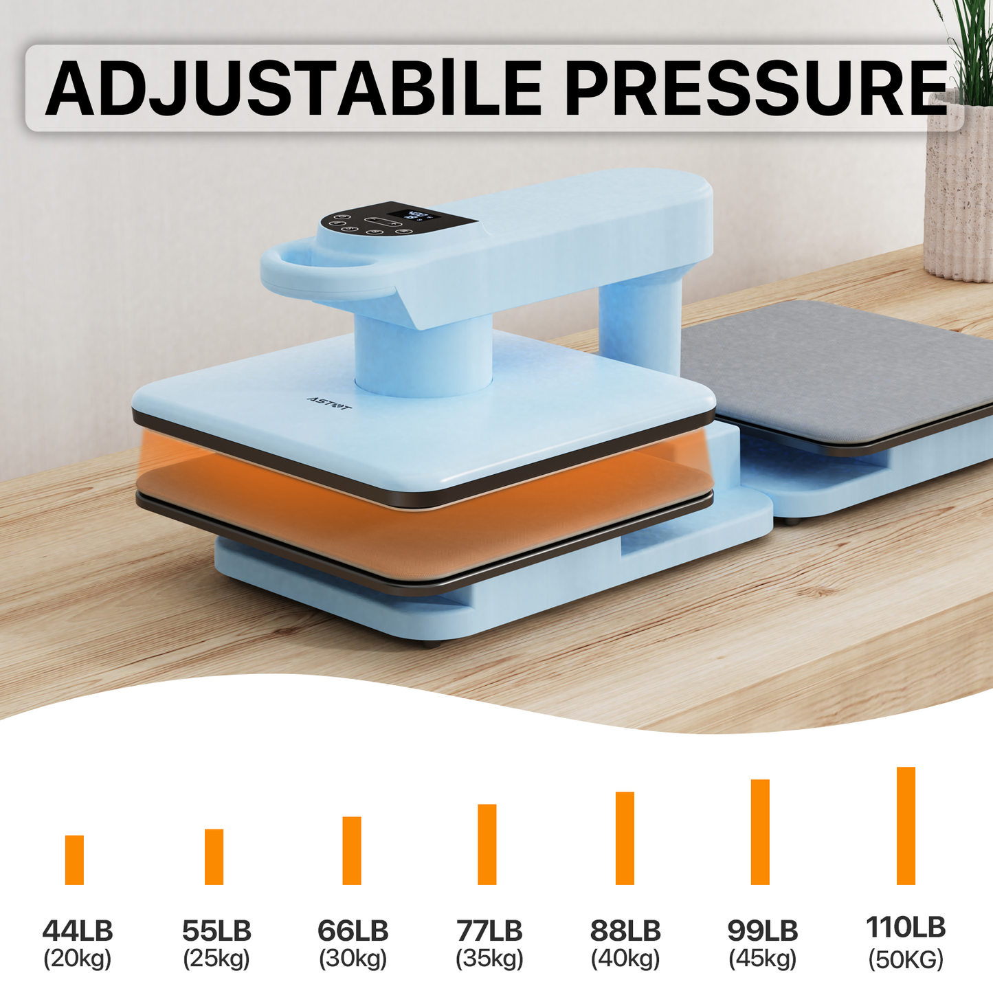 15"x15" Dual Station Automatic Heat Press Machine - Industrial Grade for Commercial Garment Production