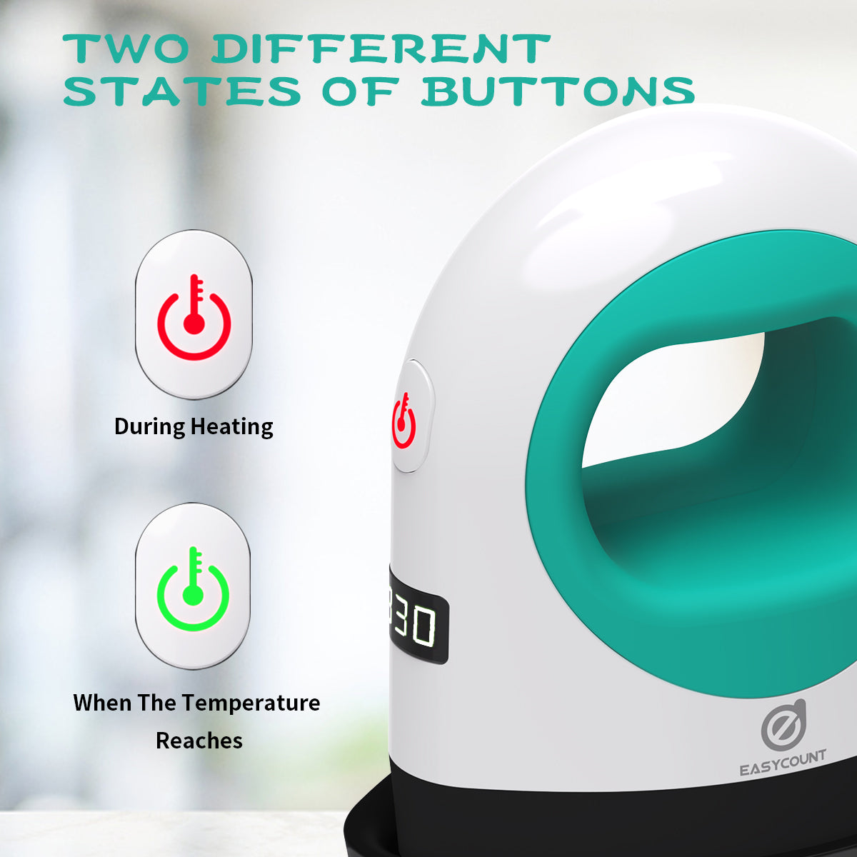 Mini Digital Heat Press | Commercial-Grade Portable Craft Press for Small-Batch Projects