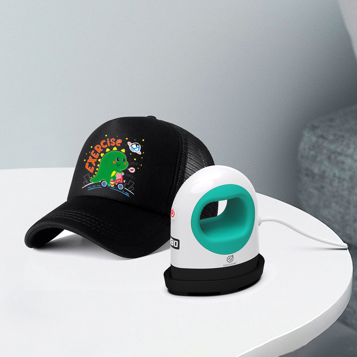 Mini Digital Heat Press | Commercial-Grade Portable Craft Press for Small-Batch Projects