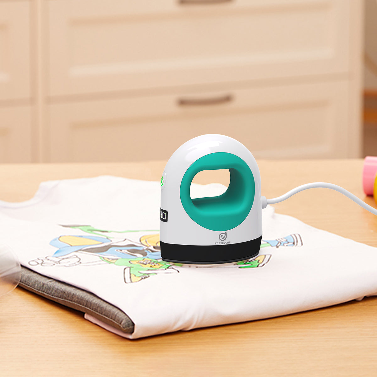 Mini Digital Heat Press | Commercial-Grade Portable Craft Press for Small-Batch Projects